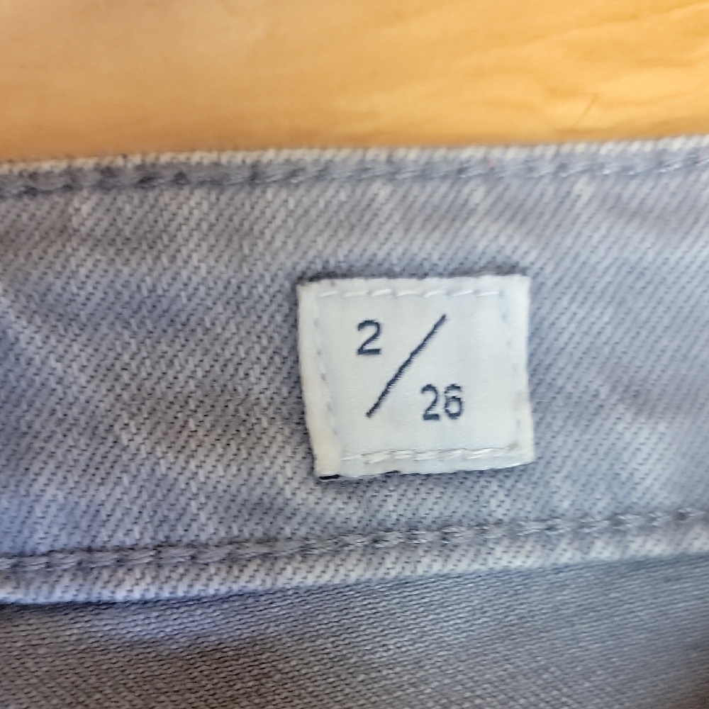 Lucky Brand Size 2/26 Womens Light Gray Hayden Skinny Denim - Picture 4 of 14